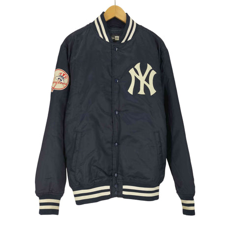 ニューエラ NEW ERA MLB ベースボールチームロゴワッペン スタジアムジャケット スタジャン メンズ import:L