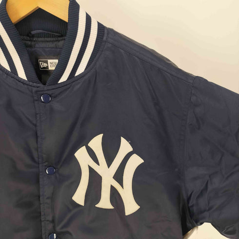 ニューエラ NEW ERA MLB ベースボールチームロゴワッペン スタジアムジャケット スタジャン メンズ import:L