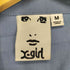 エックスガール X-girl WORLD LOGO OPEN COLLAR CROPPED SHIRT レディース JPN:M