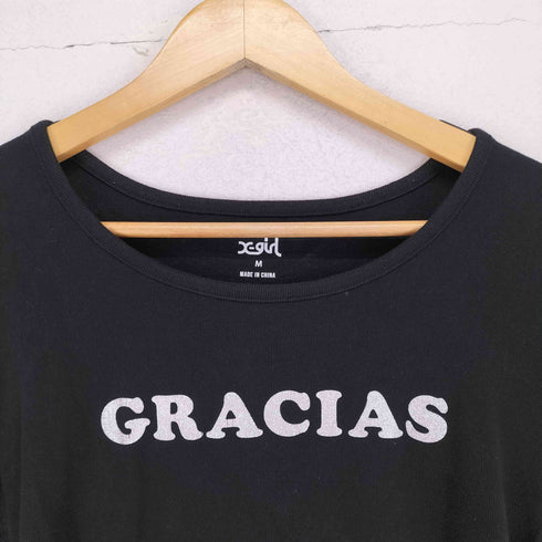 エックスガール X-girl GRACIAS S/S BABY TEE レディース JPN:M
