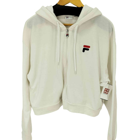 フィラ FILA クロップドジップパーカー レディース FREE