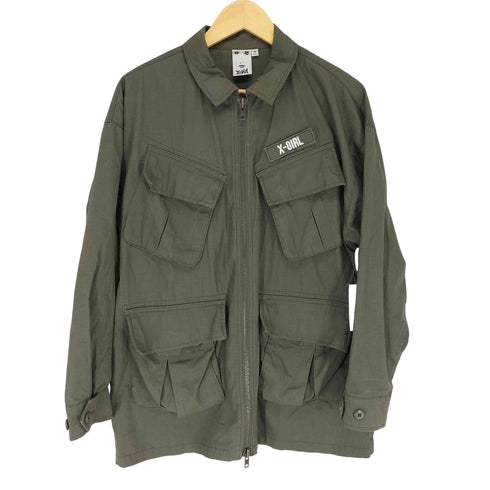 エックスガール X-girl MILITARY SHIRT レディース JPN:M