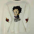 ベティー BETTY BOOP LOW BLOW KNUCKLE 刺繍プリントL/S Tシャツ レディース JPN:XL