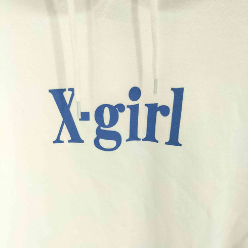 エックスガール X-girl SWEAT HOODED VEST スウェットベスト レディース JPN:M