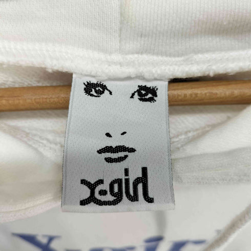 エックスガール X-girl SWEAT HOODED VEST スウェットベスト レディース JPN:M