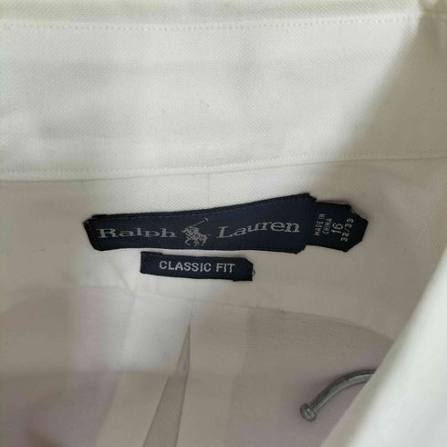 ラルフローレン RALPH LAUREN CLASSIC FIT ポニー刺繍 ボタンダウン オックスフォードシャツ メンズ 16