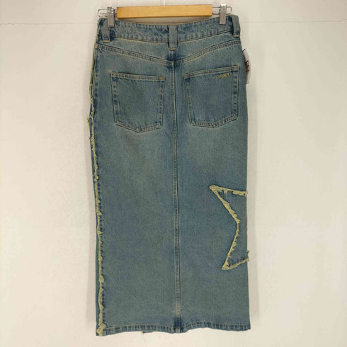エックスガール X-girl STAR PATCH DENIM WRAP SKIRT レディース JPN:S