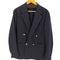 ユナイテッドアローズグリーンレーベルリラクシング UNITED ARROWS green label relaxing 24SS トロピカル ダブルブレストテーラードジャケット 金ボタン 紺ブレ 4B メンズ JPN:XL