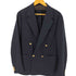 ユナイテッドアローズグリーンレーベルリラクシング UNITED ARROWS green label relaxing 24SS トロピカル ダブルブレストテーラードジャケット 金ボタン 紺ブレ 4B メンズ JPN:XL