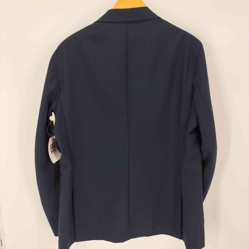 ユナイテッドアローズグリーンレーベルリラクシング UNITED ARROWS green label relaxing 24SS トロピカル ダブルブレストテーラードジャケット 金ボタン 紺ブレ 4B メンズ JPN:XL