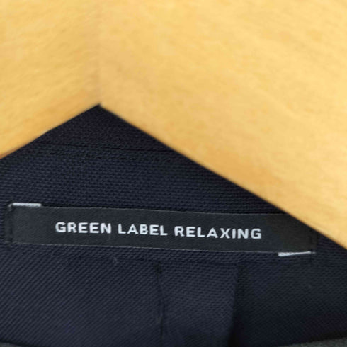 ユナイテッドアローズグリーンレーベルリラクシング UNITED ARROWS green label relaxing 24SS トロピカル ダブルブレストテーラードジャケット 金ボタン 紺ブレ 4B メンズ JPN:XL