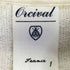 オーチバル ORCIVAL ラグラン 袖ロゴワッペン ダブルジップパーカー レディース JPN:1