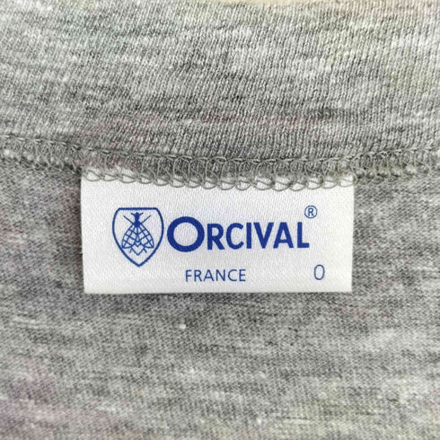 オーチバル ORCIVAL 裾ロゴワッペン クルーネックカットソー レディース JPN:0