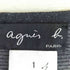 アニエスベー agnes b. PARIS フランス製 ボーダーカーディガン レディース JPN:1