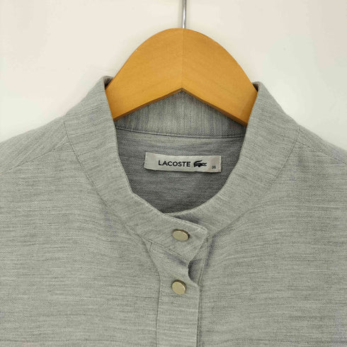 ラコステ LACOSTE レーヨン混 ヘンリーネック 七分丈カットソー レディース JPN:36