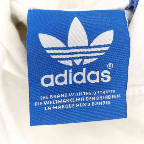 アディダスオリジナルス adidas Originals adidas ORIG 3FOIL HOOD WHITE メンズ JPN:L