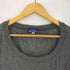 バーバリーブルーレーベル BURBERRY BLUE LABEL Y2K ボートネック ラメロゴ長袖Tシャツ レディース JPN:38