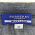 バーバリーブルーレーベル BURBERRY BLUE LABEL Y2K ボートネック ラメロゴ長袖Tシャツ レディース JPN:38