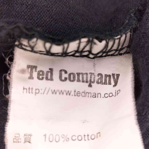 テッドカンパニー TED COMPANY 企業 両面プリント S/S Tシャツ メンズ