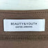 ビューティーアンドユースユナイテッドアローズ BEAUTY & YOUTH UNITED ARROWS ポンチウエストリボン9分袖プルオーバー レディース