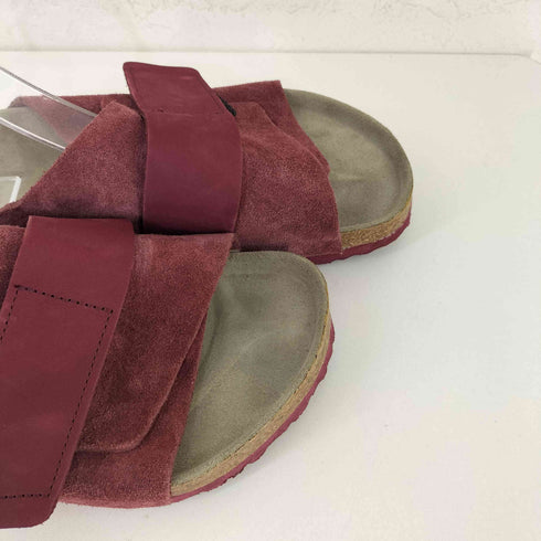 ビルケンシュトック BIRKENSTOCK KYOTO SUEDE マルーン メンズ JPN:27