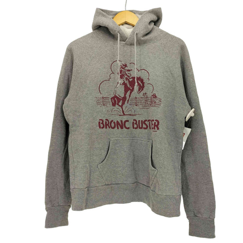 ハリウッドランチマーケット HOLLYWOOD RANCH MARKET BRONC BUSTER プリント ラグランスリーブ プルオーバー パーカー メンズ