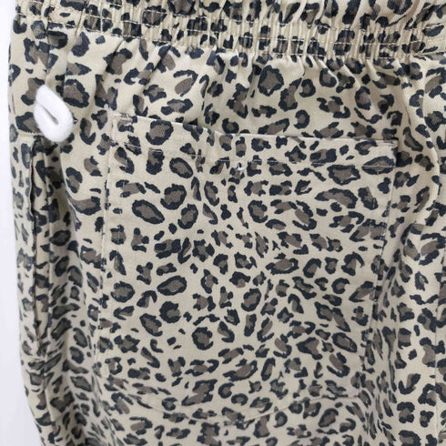 クックマン COOKMAN レオパード柄 シェフパンツ メンズ JPN:S