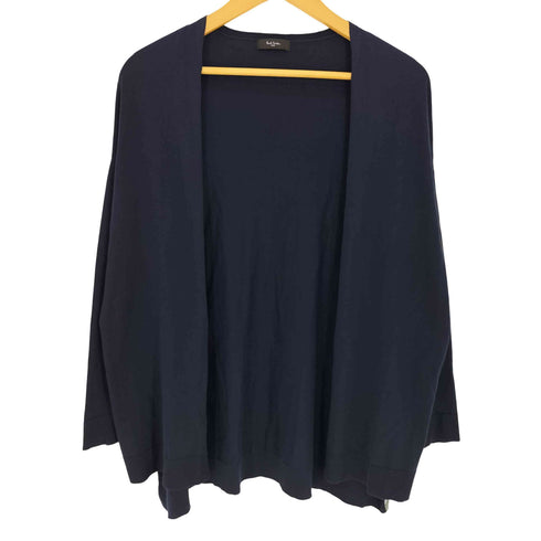 ポールスミスブラック Paul Smith BLACK 裾スリット ボタンレス カーディガン レディース import:M