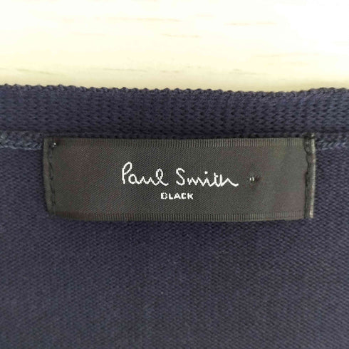 ポールスミスブラック Paul Smith BLACK 裾スリット ボタンレス カーディガン レディース import:M