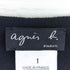 アニエスベー agnes b. PARIS フランス製 リボンカーディガン レディース JPN:1