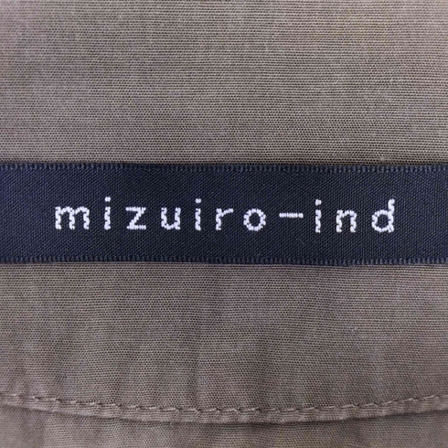 ミズイロインド mizuiro ind レース刺繍 ブルオーバーブラウス レディース FREE