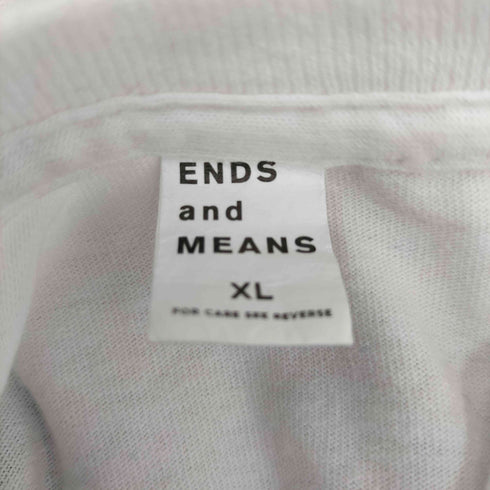 エンズアンドミーンズ ENDS and MEANS S/S バックプリントTシャツ メンズ JPN:XL