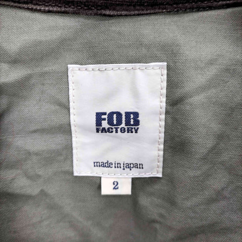 エフオービーファクトリー FOB FACTORY MOLESKIN RIDING JKT モールスキン ライディング ジャケット メンズ JPN:M