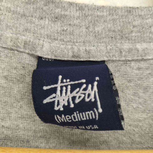ステューシー Stussy 紺タグ シングルステッチ クルーネックTシャツ メンズ JPN:M