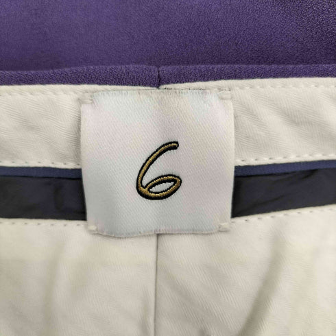 ロクビューティーアンドユースユナイテッドアローズ 6 BEAUTY & YOUTH UNITED ARROWS GEORGETTE TUCK PANTS レディース JPN:36