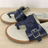 ジルサンダーネイビー JIL SANDER NAVY ベルトデザイン トングサンダル レディース EUR:37