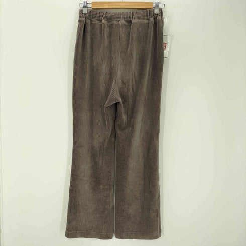 ユナイテッドアローズグリーンレーベルリラクシング UNITED ARROWS green label relaxing コーデュロイ ジャージー フレア パンツ レディース JPN:38
