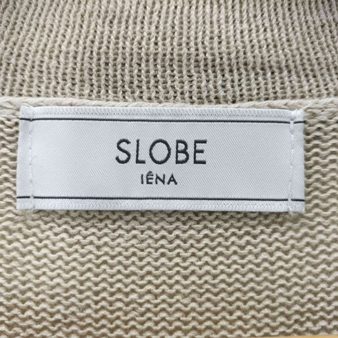 スローブイエナ SLOBE IENA テープヤーンニットカーディガン レディース