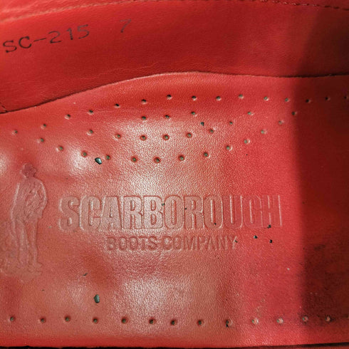 SCARBOROUGH レザースリッポン メンズ