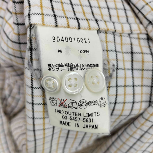 ナイジェルケーボン NIGEL CABOURN L/Sボタンダウンシャツ メンズ 48