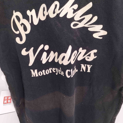ショット Schott 90S USA製 両面プリントS/S TEE ちびT フェード シングルステッチ メンズ JPN:M