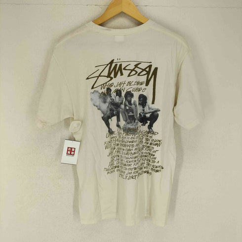 ステューシー Stussy ショーンフォント 両面プリントクルーネックTシャツ メンズ JPN:M