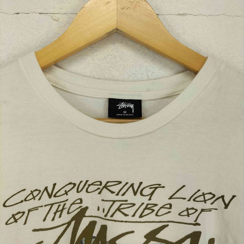 ステューシー Stussy ショーンフォント 両面プリントクルーネックTシャツ メンズ JPN:M