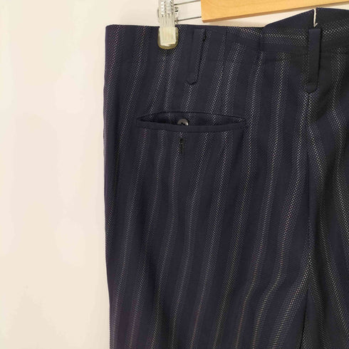 CUSTOM TAILOR ストライプビンテージスラックスパンツ TALON メンズ