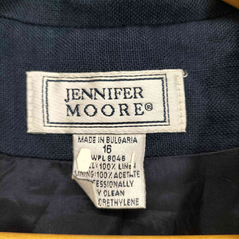 ジェニファームーア JENNIFER MOORE リネン100 シェルボタン テーラードジャケット メンズ 16