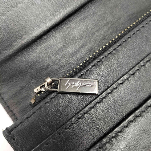 ディスコードヨウジヤマモト discord Yohji Yamamoto 17SS Long Leather Wallet メンズ