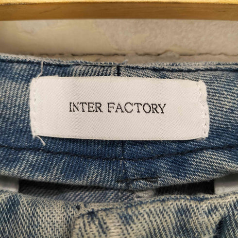 インターファクトリー INTER FACTORY 1タックワイドデニムパンツ メンズ JPN:M