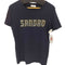 サンドロパリ sandro PARIS ラインストーンロゴカットソー レディース
