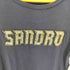 サンドロパリ sandro PARIS ラインストーンロゴカットソー レディース
