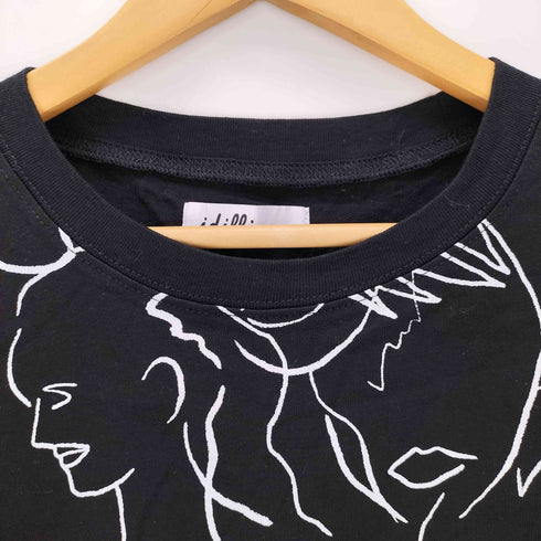 ビューティーアンドユースユナイテッドアローズ BEAUTY & YOUTH UNITED ARROWS idilliaco ハンドライティングフェイスTシャツ レディース FREE